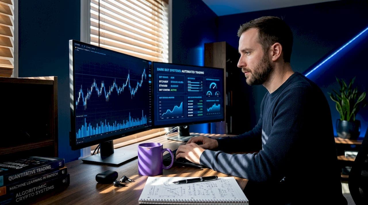 Automated crypto trading advantages for smarter profits - DarkBot cryptocurrency trading blog post about Beginners