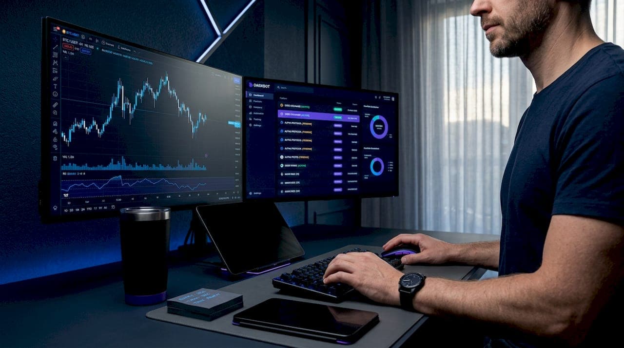 Top 6 cryptohopper.com Alternatives 2026 - DarkBot cryptocurrency trading blog post about Automation & Integration