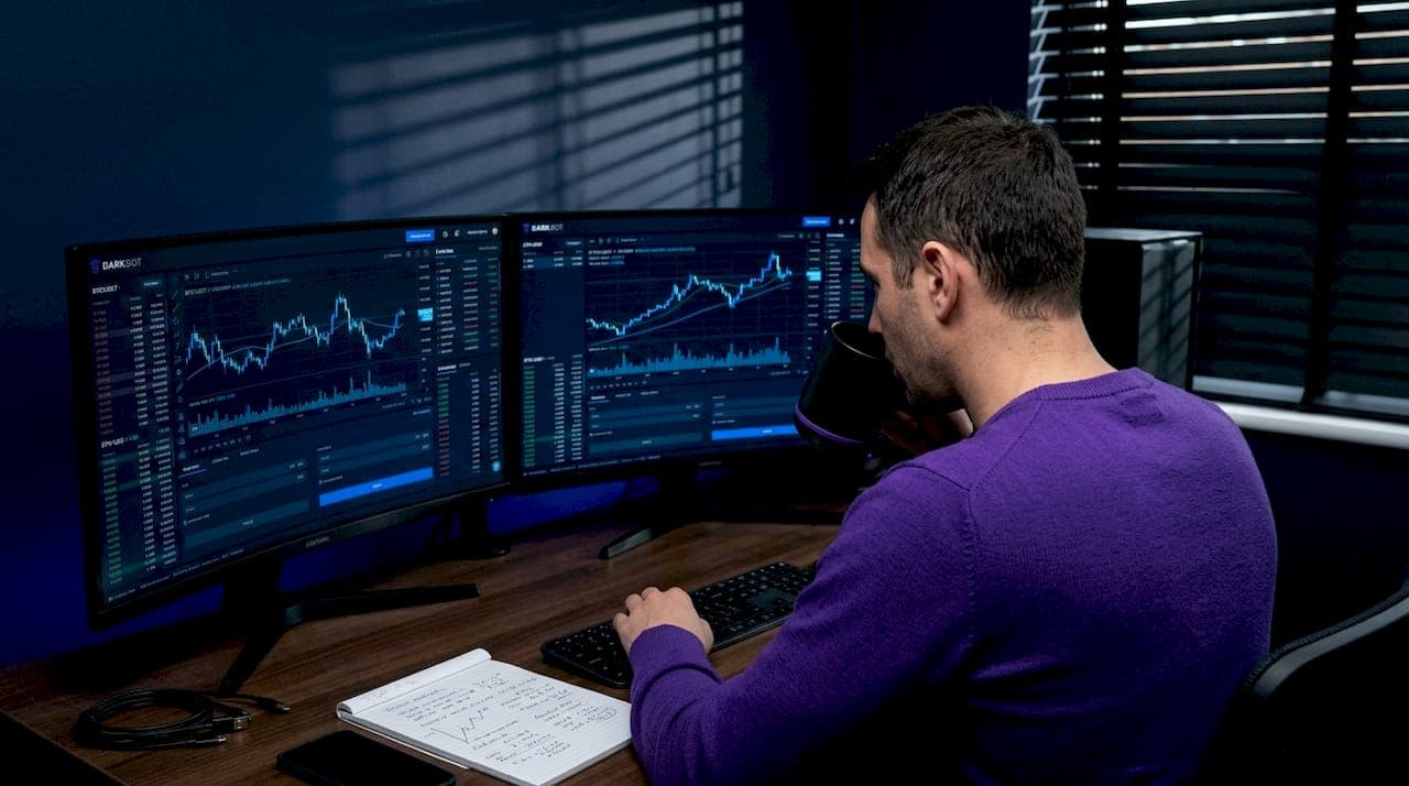 Day trading crypto: proven strategies and automation guide - DarkBot cryptocurrency trading blog post about Trading Types