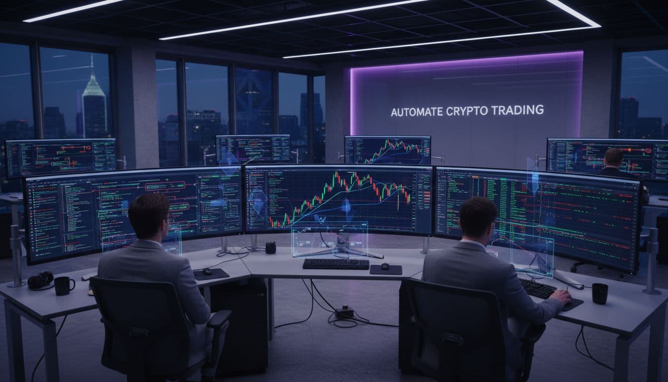 Як Автоматизувати Крипто Трейдинг для Максимальної Ефективності - DarkBot cryptocurrency trading blog post about Автоматизація та інтеграція