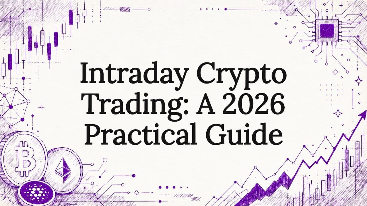 Intraday Crypto Trading: A 2026 Practical Guide - DarkBot cryptocurrency trading blog post about Trading Types