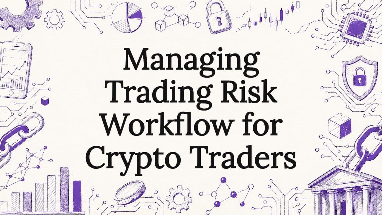 Managing Trading Risk Workflow for Crypto Traders - DarkBot cryptocurrency trading blog post about Risk Management