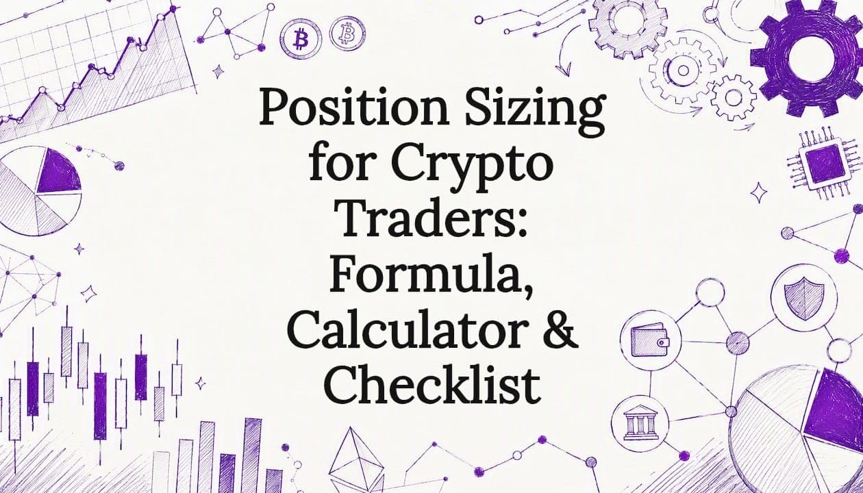 Position Sizing for Crypto Traders: Formula, Calculator & Checklist - DarkBot cryptocurrency trading blog post about Automation & Integration