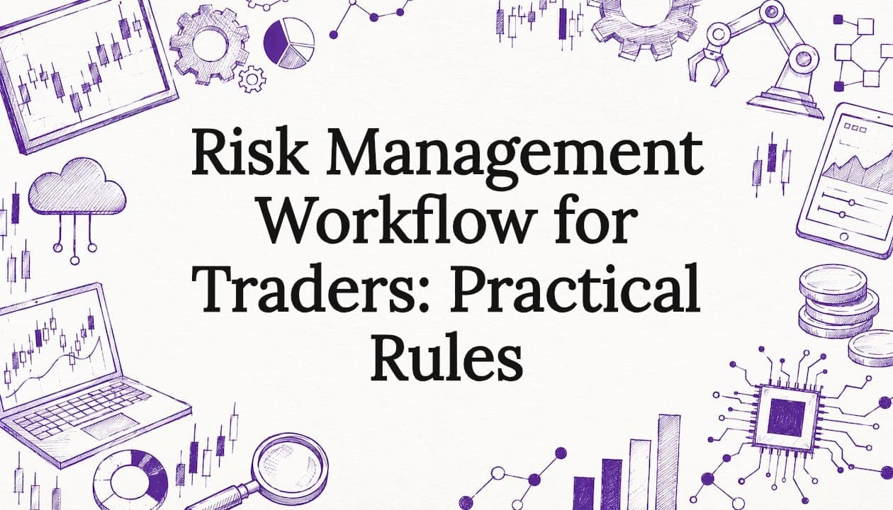 Risk Management Workflow for Traders: Practical Rules - DarkBot cryptocurrency trading blog post about Risk Management