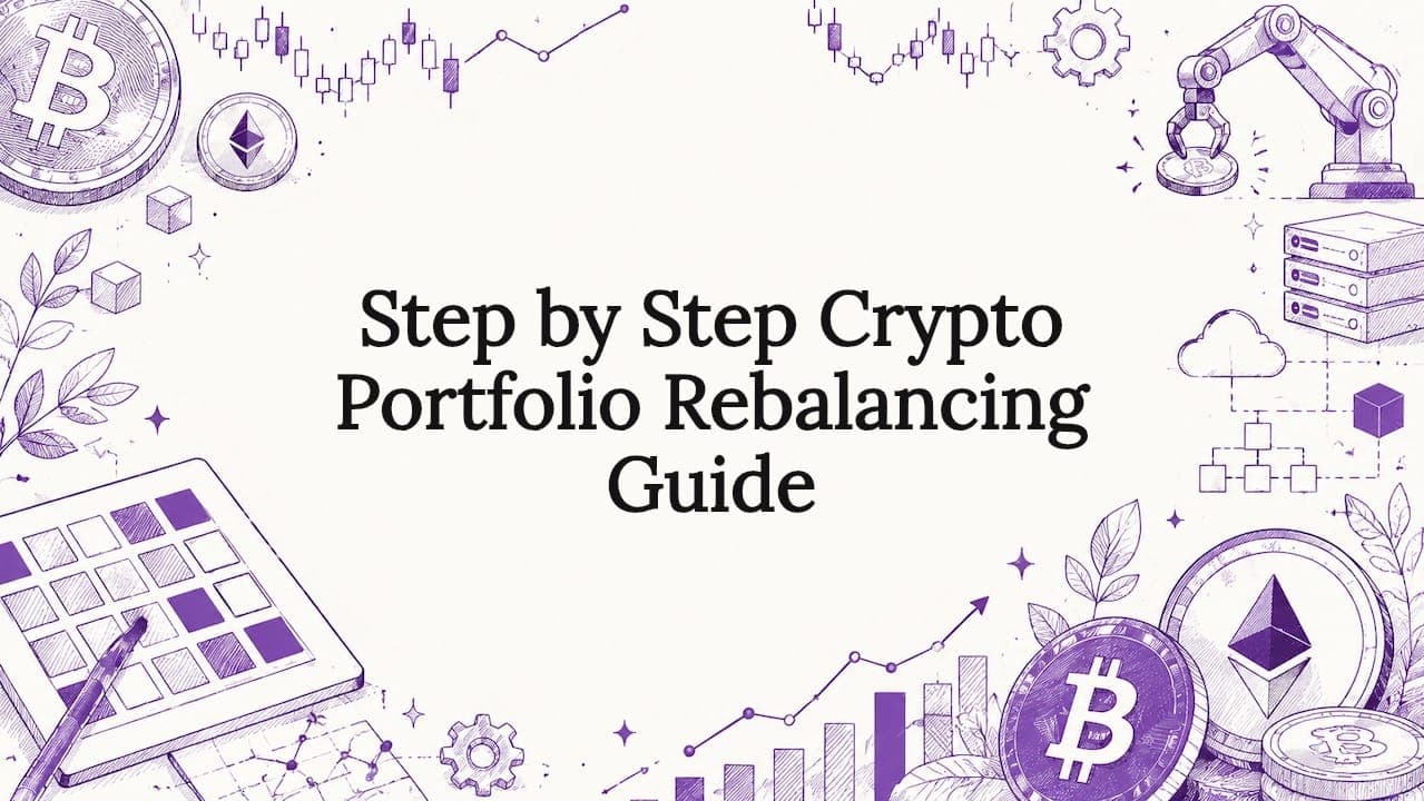 Step by Step Crypto Portfolio Rebalancing Guide - DarkBot cryptocurrency trading blog post about Portfolio Management