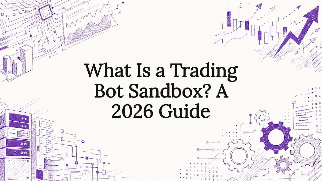 What Is a Trading Bot Sandbox? A 2026 Guide - DarkBot cryptocurrency trading blog post about Backtesting